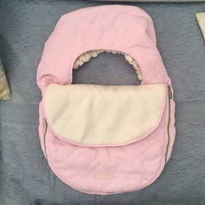 JJ Cole pink car seat cover